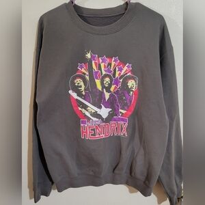 Jimi Hendrix Pullover Crewneck Size Medium/Womens Large